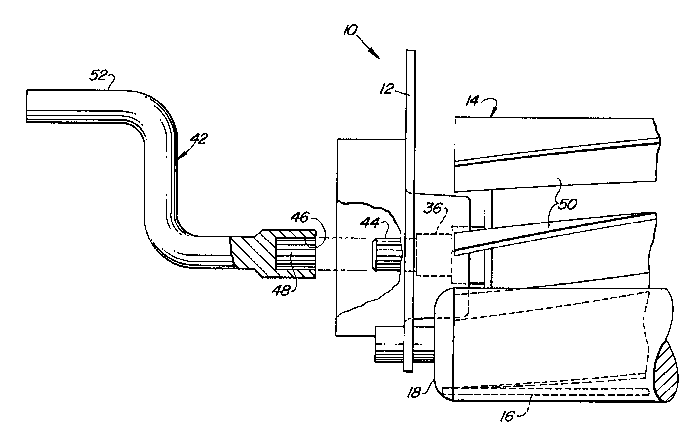 A single figure which represents the drawing illustrating the invention.